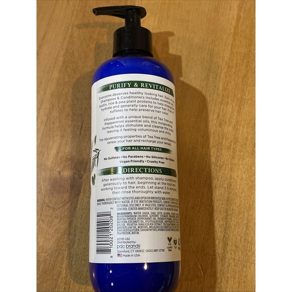 New! Dr. Teals Tea Tree And Peppermint 16oz Conditioner - Picture 2 of 3